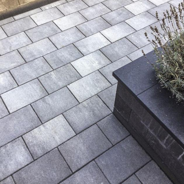 Alp.X1.303 - 20x30x6 cm - licht grijs gemêleerd