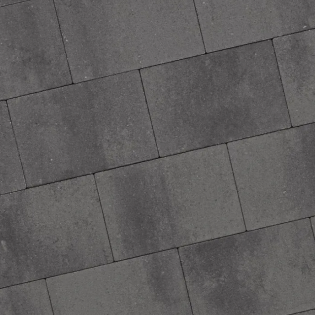 Alp.X1.305 - Groot wilverband 6 cm - zwart-grijs gemêleerd