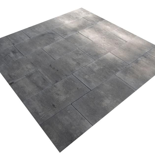 Alp.X1.103 -  30x60x5 cm - zwart-grijs gemêleerd