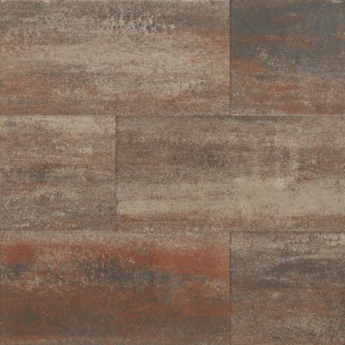 Playa.X2.207 - 30x60x4 cm - Rood gemêleerd