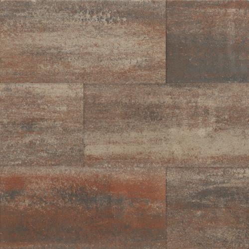 Playa.X2.207 - 40x80x4 cm - Rood gemêleerd