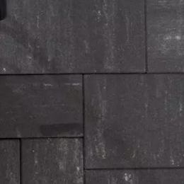 Costa.X2.206 - 60x60x5 cm - zwart  grijs gemêleerd