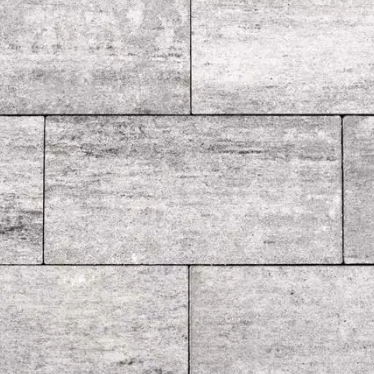 Costa.X2.105 - 60x60x5 cm - wit  grijs gemêleerd
