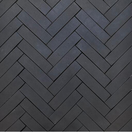 Island.XG.101 - WF 20x4,8x6 cm - zwart gemêleerd - bezand ongetr.