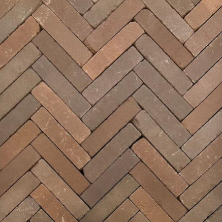 Island.XG.110 - WF 20x4,8x6 cm - rood - bruin licht - bezand getr.