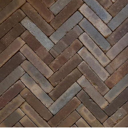 Island.XG.105 - DF 20x6,5x6 cm - paars - bruin licht - bezand getr.