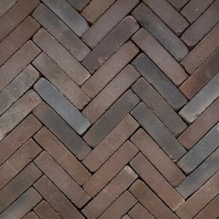 Island.XG.121 - DF 20,4x6,7x6 cm - zwart - paars bezand getr.