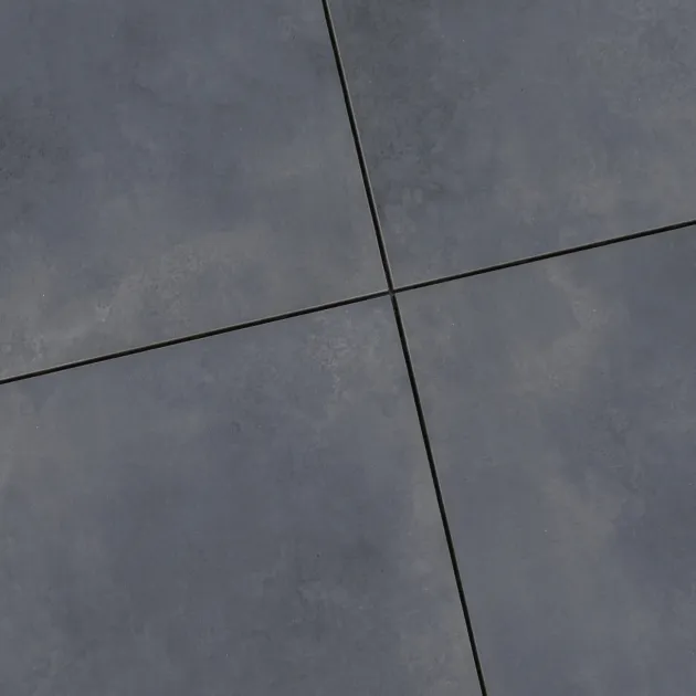 Keramische tegel - Alp.XC.1402 - 60x60x4 cm Zwart