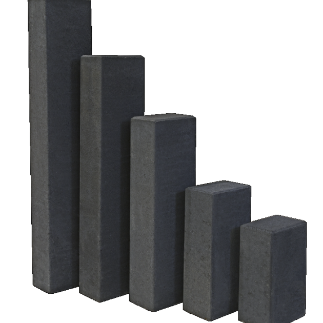 Betonpalisade 12x18,5x80 antraciet