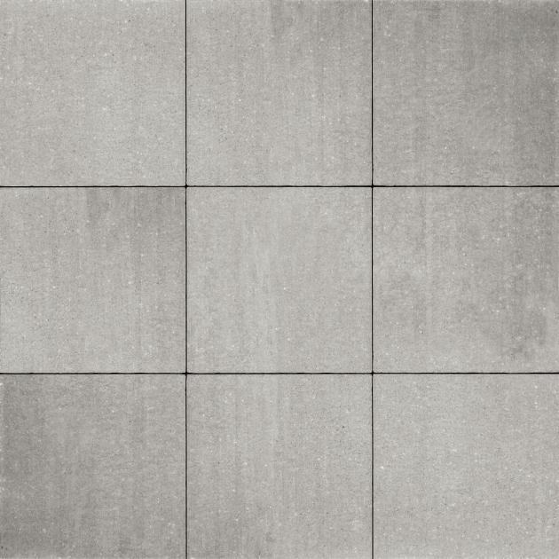 TUINTEGEL 40X40X5CM GRIJS ZONDER FACET