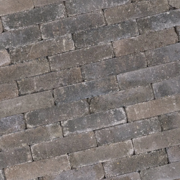 Alp.X2.207 - 20x5x7,3 cm - oranje gemêleerd getrommeld