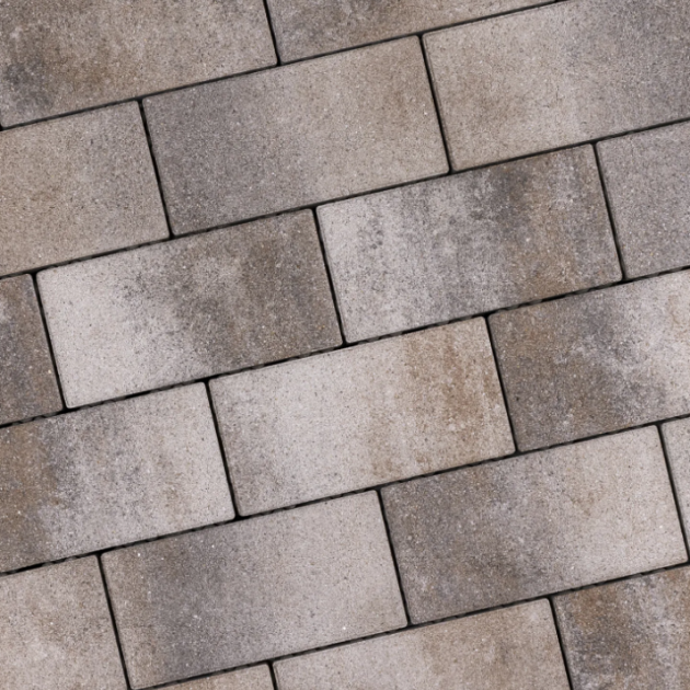 Alp.X3.503 -  30x15x8 cm -  bruin - oranje gemêleerd AQUA