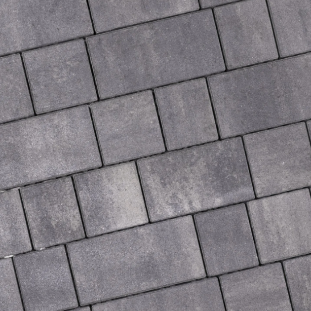 Alp.X2.431 - wave - wv- 6 cm. - grijs - zwart gemêleerd