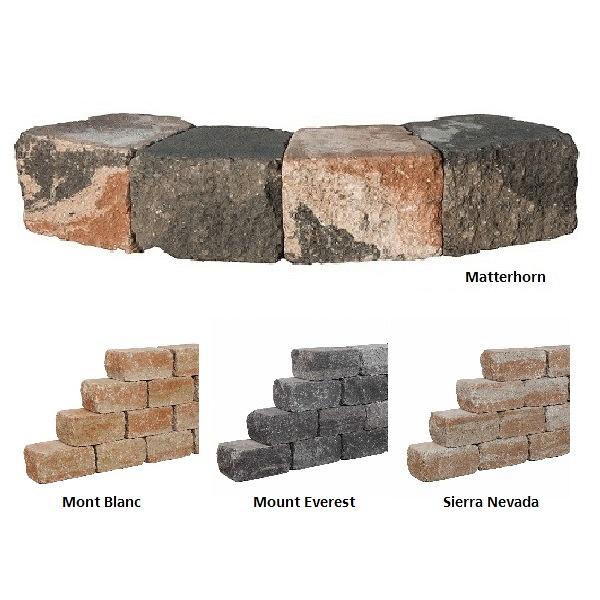 Muurblok - Alp.X.830 - 22/15x20x15 cm - antraciet