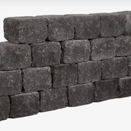 Muurblok - Alp.X.847 - 30x20x15 cm - antraciet