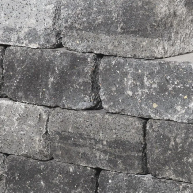 Muurblok - Alp.X.860 - 40x20x7,5 cm -  licht grijs gemêleerd