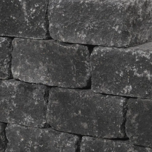 Muurblok - Alp.X.862 - 40x20x7,5 cm - antraciet