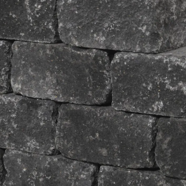 Muurblok - Alp.X.872 - 50x20x7,5 cm - antraciet