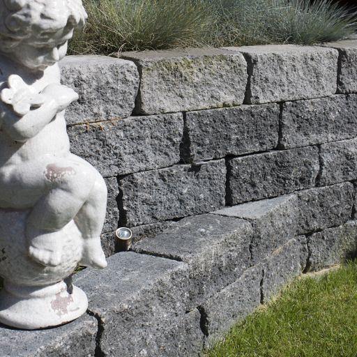 Muurblok - Alp.X.886 - 30x15x12 cm - antraciet