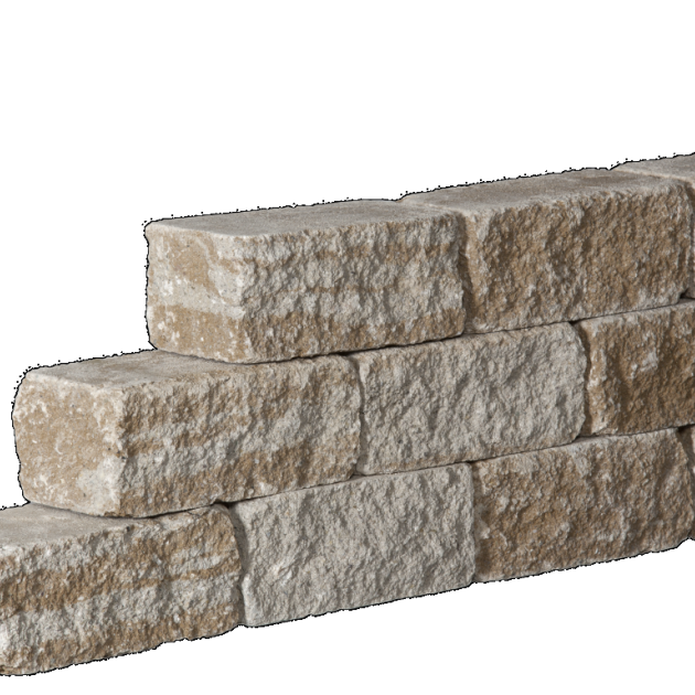 Muurblok - Alp.X.887 - 30x15x12 cm - geel genuwanseerd