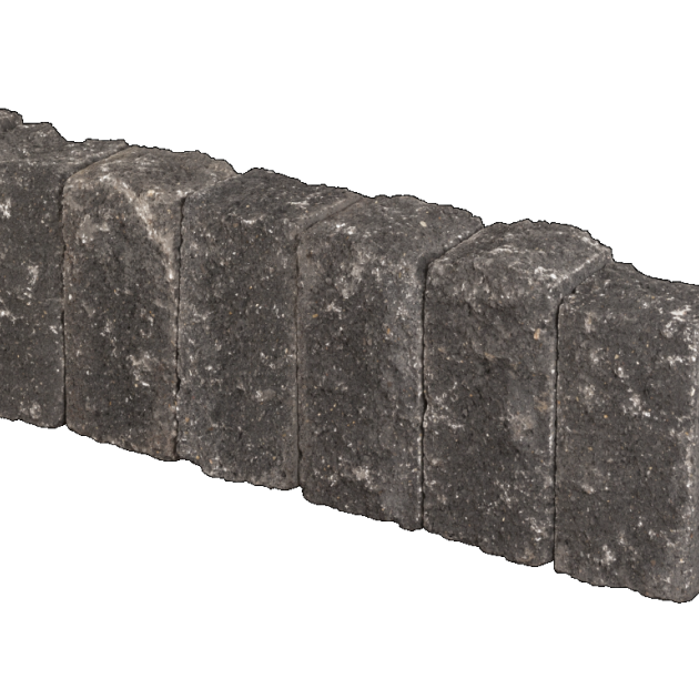 Muurblok - Alp.X.8101 - 12x12x25 cm - antraciet