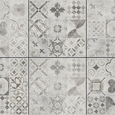 Keramische tegel - Alp.XC.1456 - 60x60x4 cm DECOR