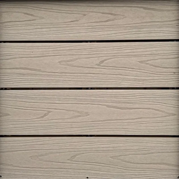 WPC Terrasplank 23x138x4000mm Light Grey / Teak