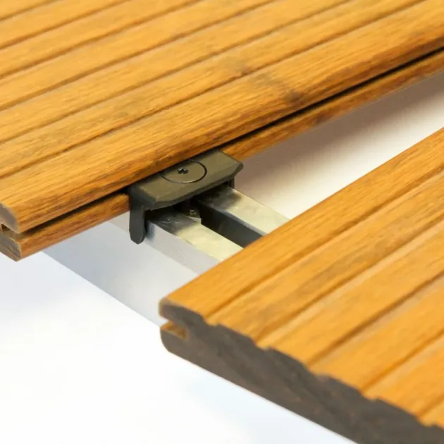 Kunststof Zwart klem t.b.v. Alu onderregel per 100st  t.b.v. Alu