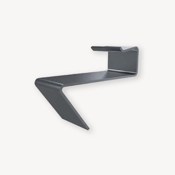 Begin/Eindklem RVS ( 7 mm) t.b.v. alu regel