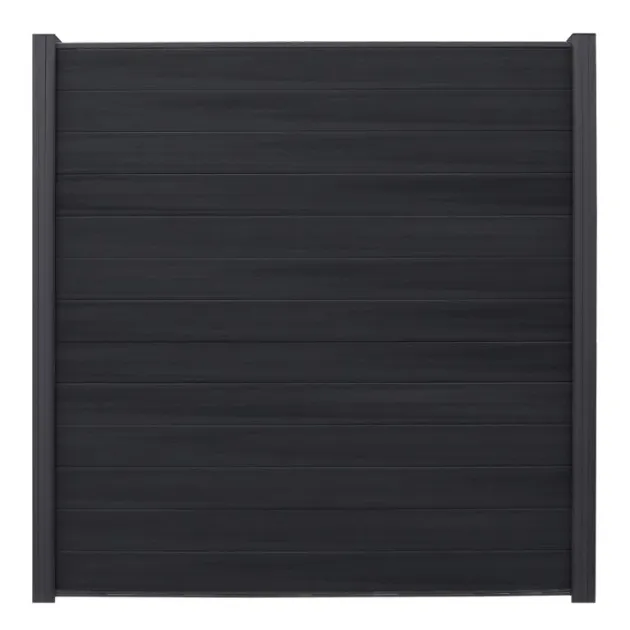 WPC Rabatplank Carbon - 2x15x178 cm (werkbreedte140mm)