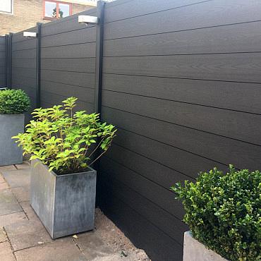 WPC Rabatplank Chocolate - 2x15x178 cm (werkbreedte140mm)