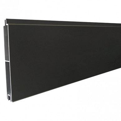 Aluminium Rabatplank - Antraciet 7016 - 2x15x179 cm ( werkbreedte 14 cm )