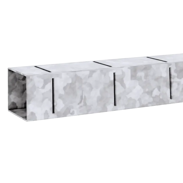 Inviso Wall stalen paal 6x6x290 cm