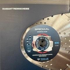 Diamantzaag D230/22,2 mm speciaal