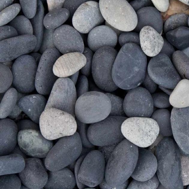 Beach pebbles zwart - 16/25 mm - Big bag 1 m3