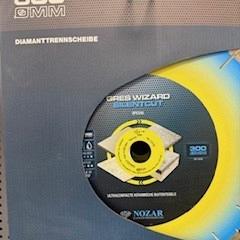 Diamantzaag D300/25.4 mm gres wizard silentcut