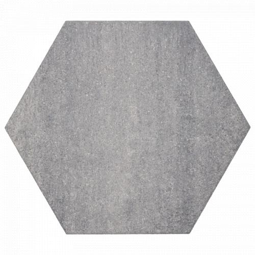 Playa.X2.203 - Zeskant 60/52,5x30x4 cm - Licht grijs gemêleerd