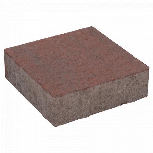 Playa.X3.413 - 20x20x6 cm - Rood-Zwart met deklaag