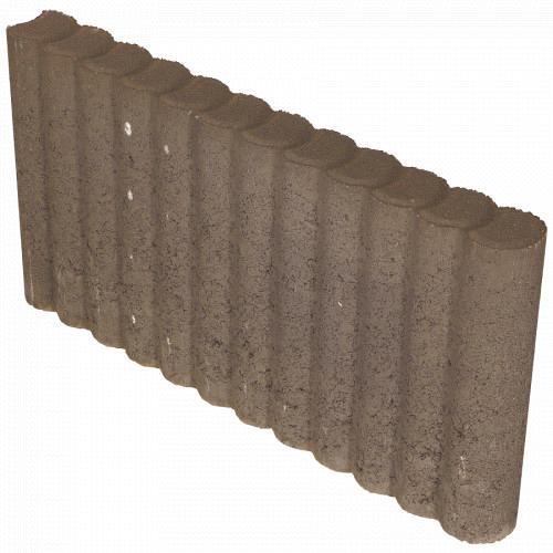 Mini Rondobandpalissade 6x40x50 cm Bruin