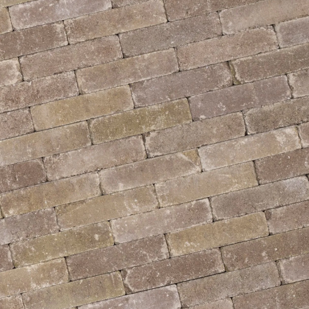 Alp.X2.209 - 20x30x6 cm - beige-bont gemêleerd getrommeld