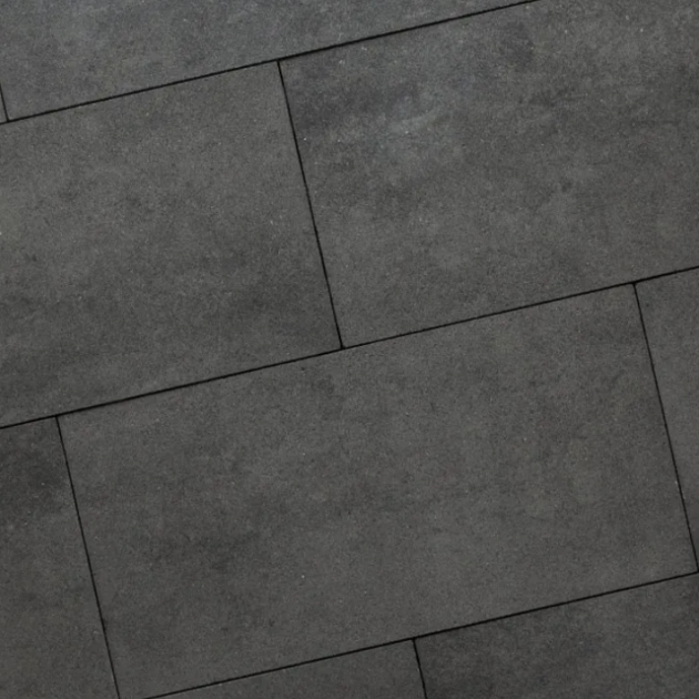 Alp.X2.408 - 60x60x5 cm. - antraciet  gemêleerd