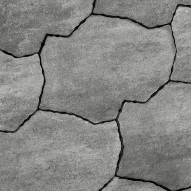 Organic Polystep  - Alp.X.8120 39x53x6 cm grijs-zwart