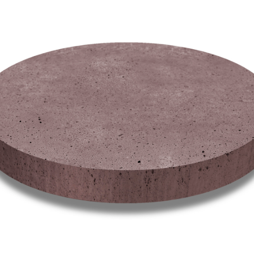 Oud Hollands - Ronde tegel 100x7 cm - Taupe