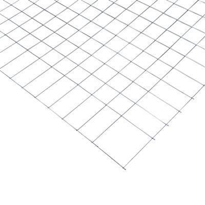 Cementdekvloermat gegalv. 10x10x3 mm 2x1 m