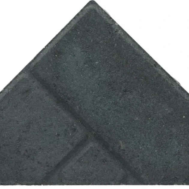 Bisschopsmuts antraciet 8cm ( enkel op bestelling )