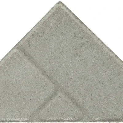 Bisschopsmuts grijs 8cm ( enkel op bestelling )