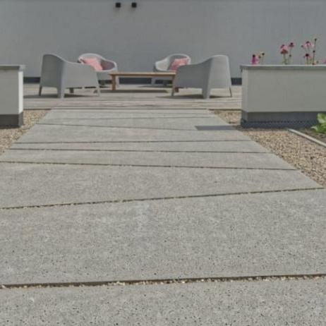 Oud Hollands - Trapezium 120x60/30x8 cm - Grijs