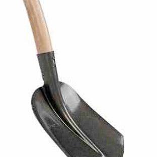 Super Prof, schepbats 0  met essen steel zonder kruk 130 cm