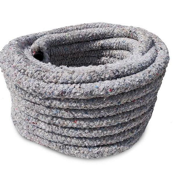 Drainagebuis, pvc, omhul, 80 mm L=50 mtr Rol