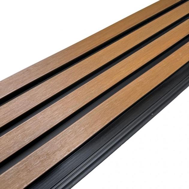 Inviso Wall WPC plank Cappucino (wb 200mm) 400 cm